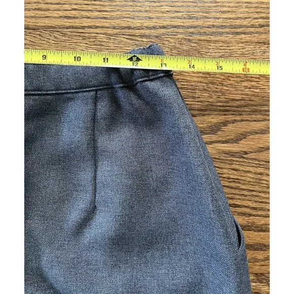 VTG Levis‎ Bend Over Skirt Womens 30 USA Pull On High Waist A-Line Career Retro - Picture 8 of 8